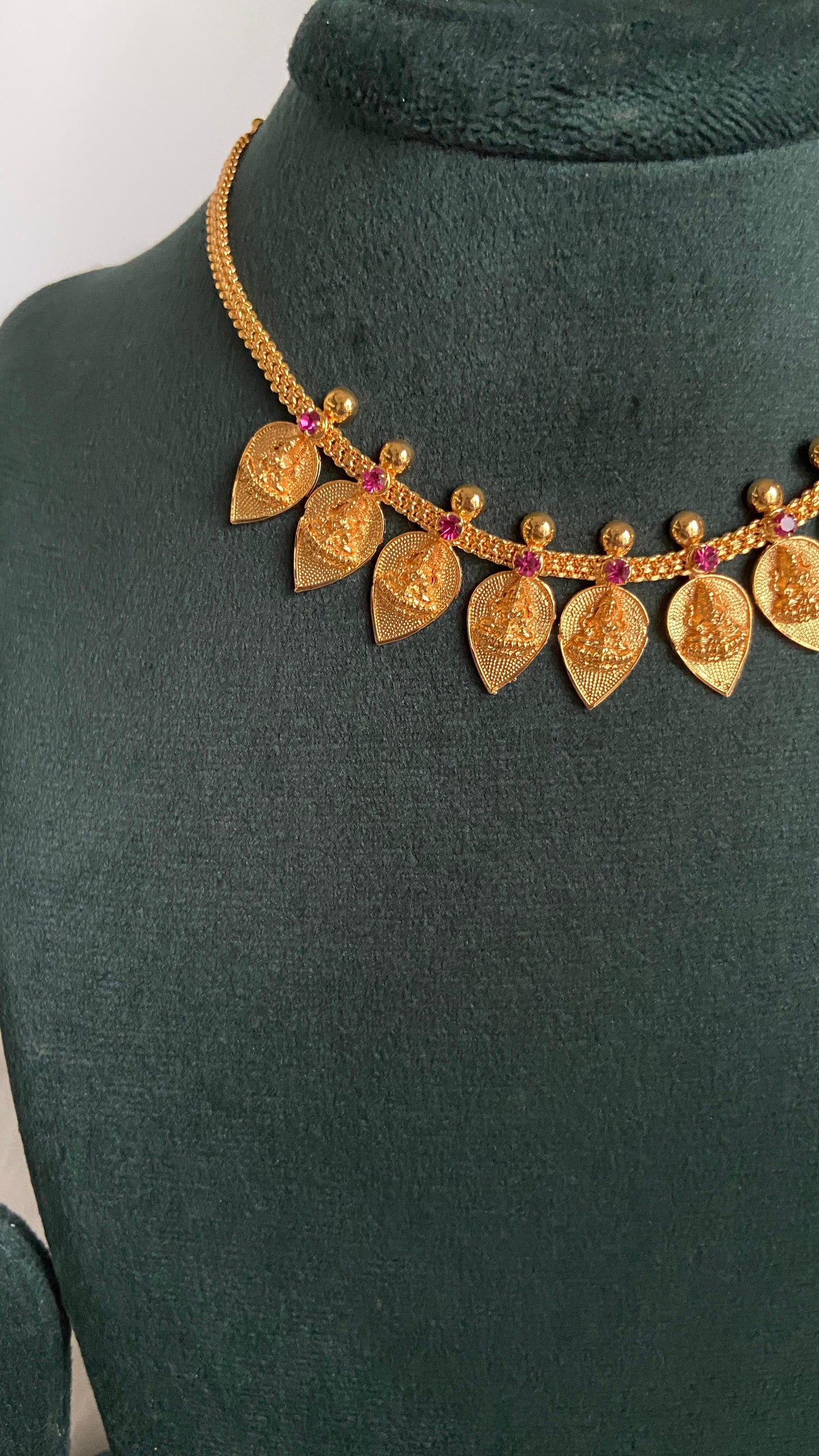 Simple Lakshmi Necklace