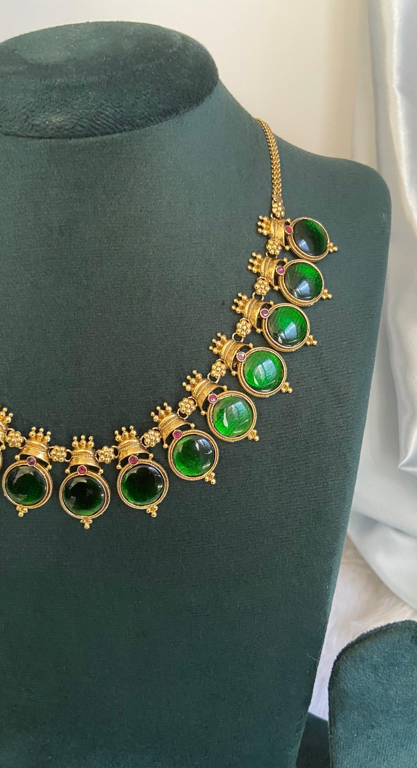 Premium Antique Palakka Necklace