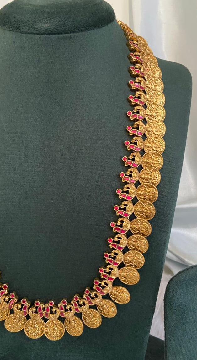 Charulatha Ruby Jadau Kundan Set