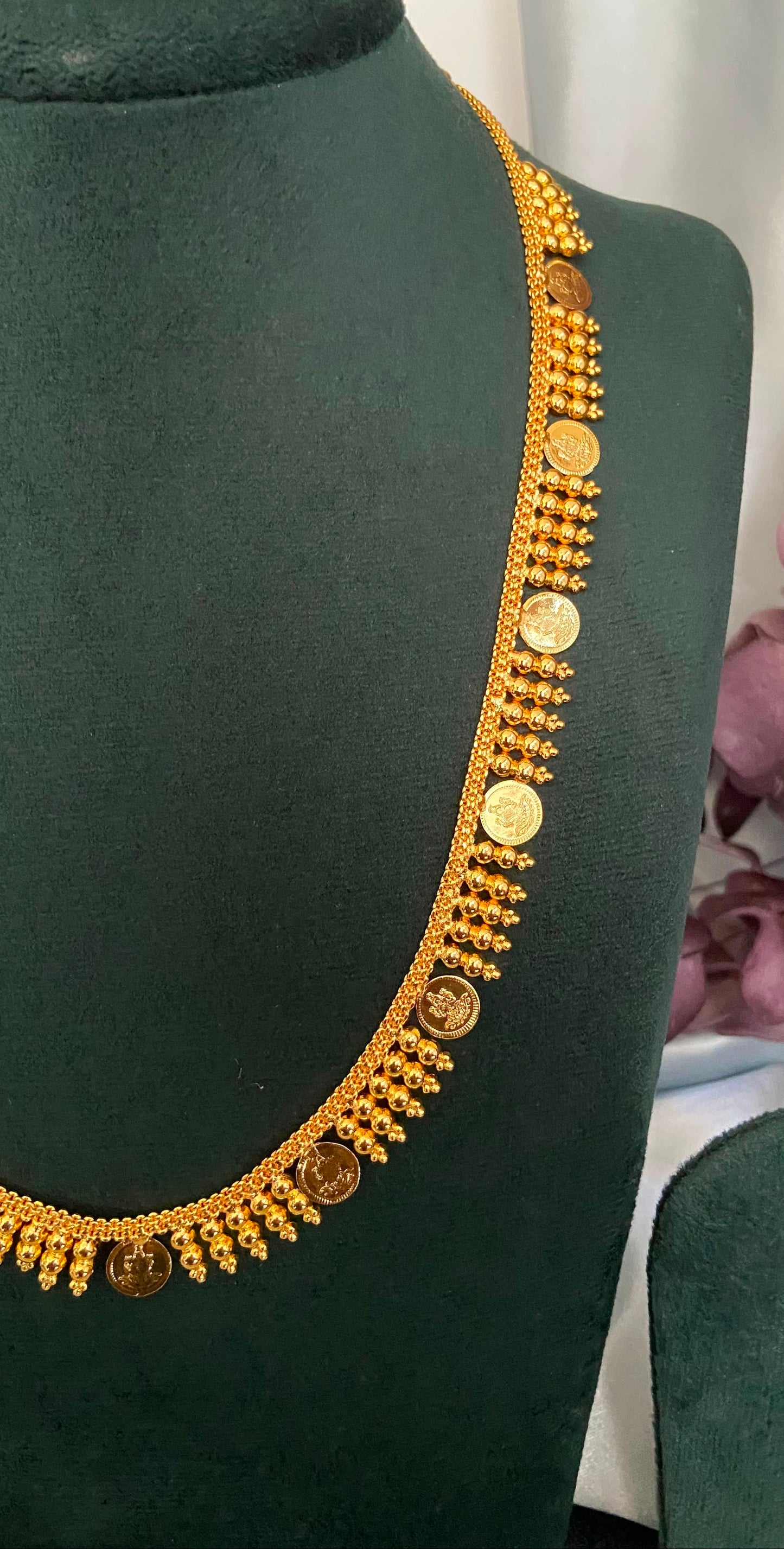 Aardra Gold Plated Coin Haram