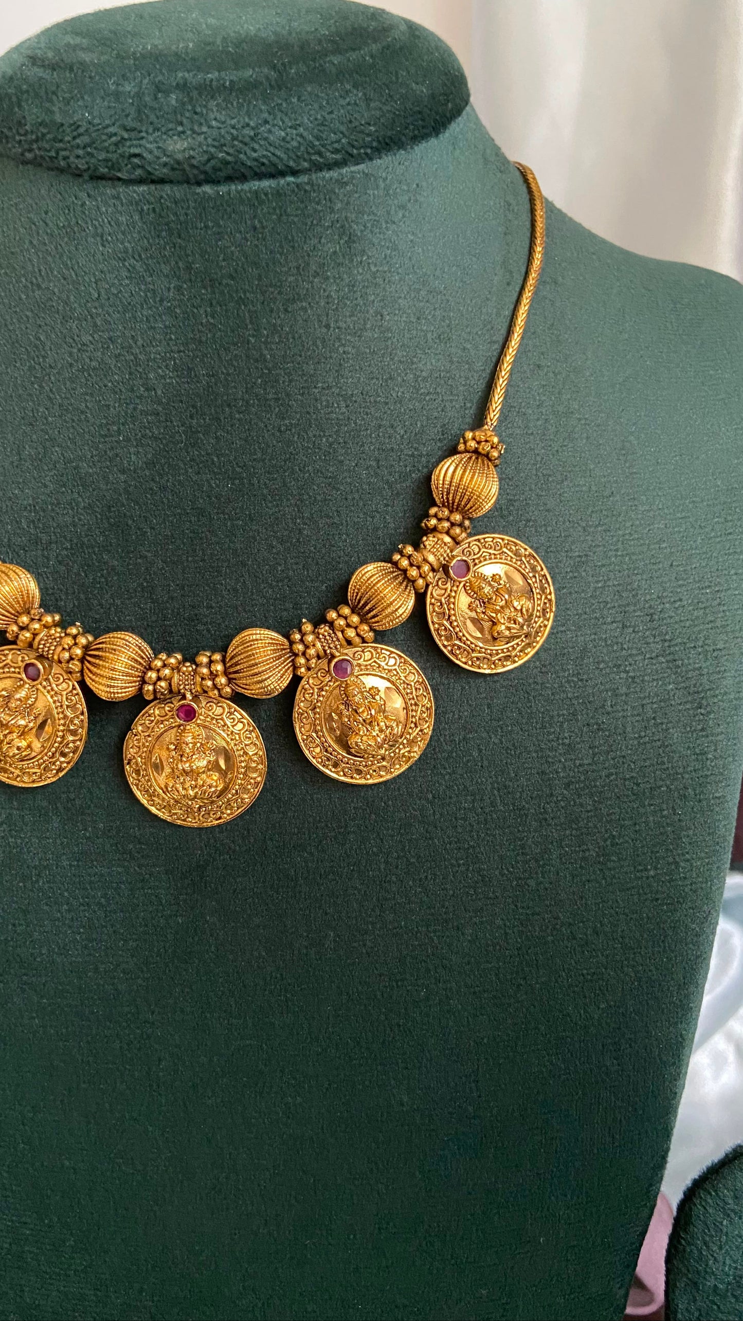 Bhadra Antique Lakshmi Necklace