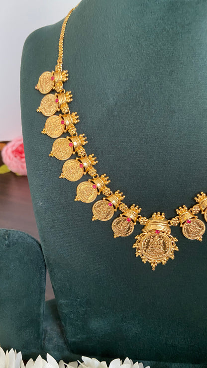 Devaki Lakshmi Coin Necklace