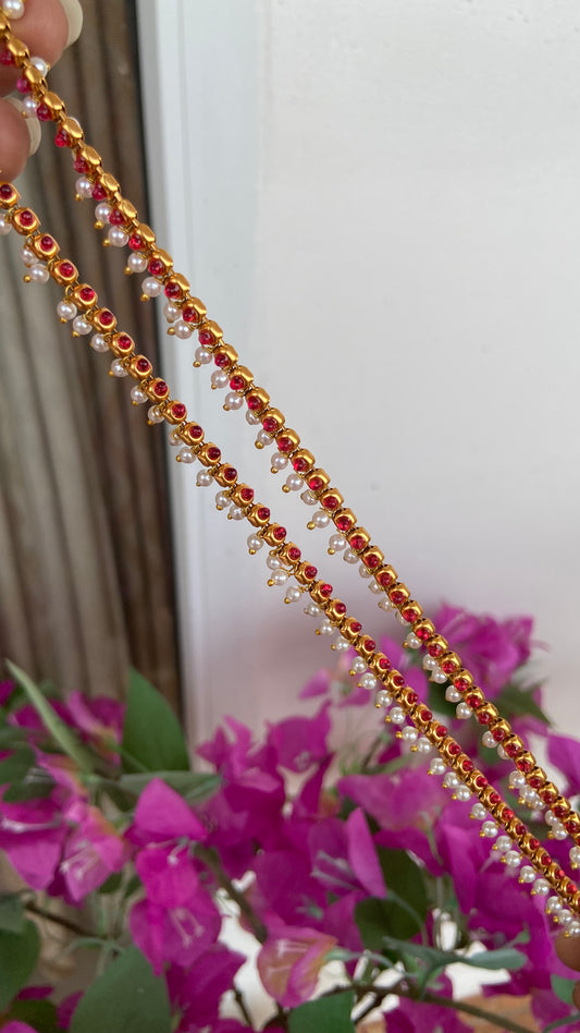 Pearl Drop Anklet