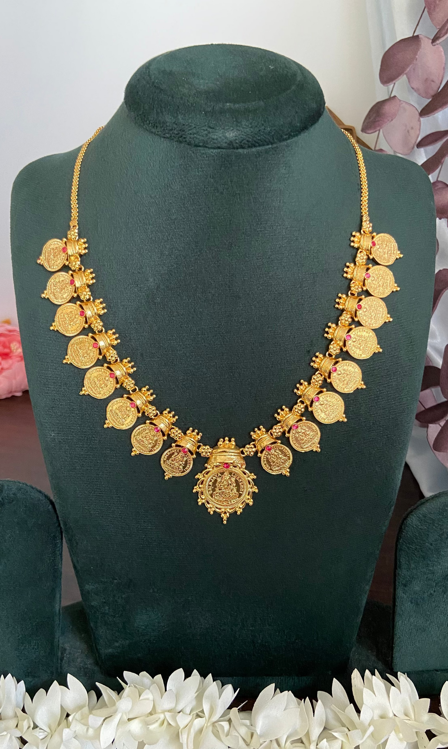 Devaki Lakshmi Coin Necklace