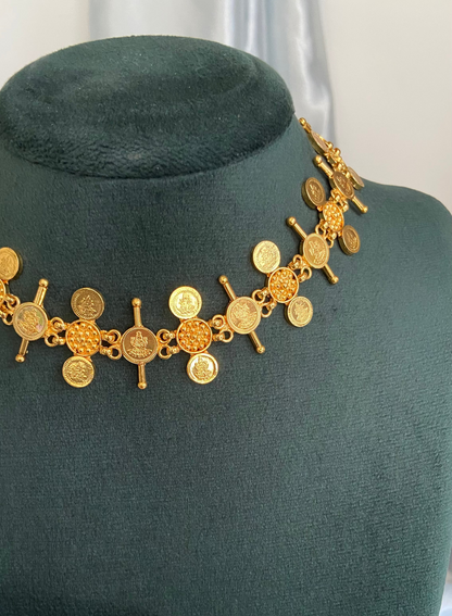 Chitra Lakshmi Coin necklace Set