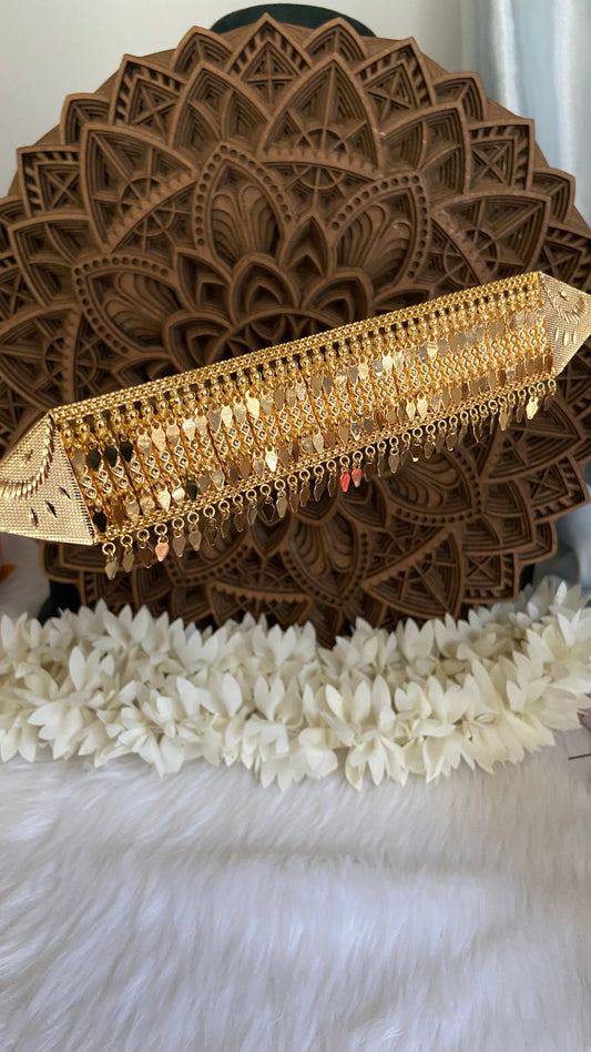Gold Plated 3 Line Elakathali