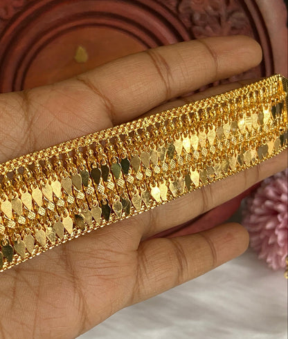 Gold Plated 2 Line Elakathali