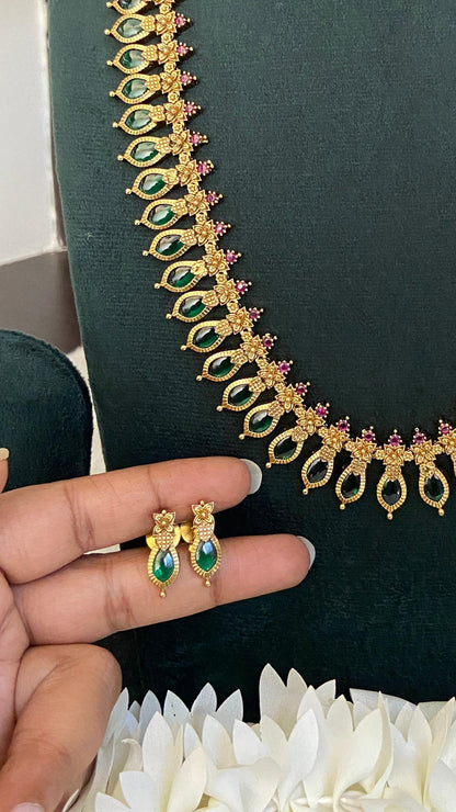 Premium Antique Nagapadam Haram