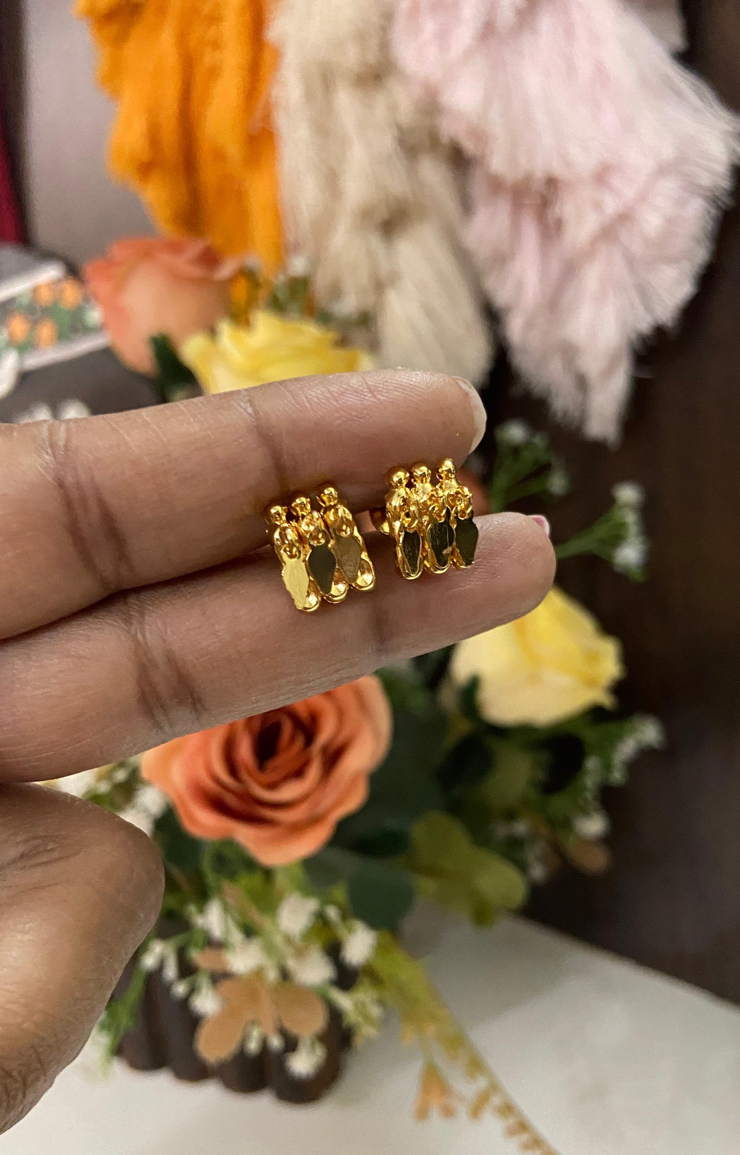 Elakathali Single Line Stud