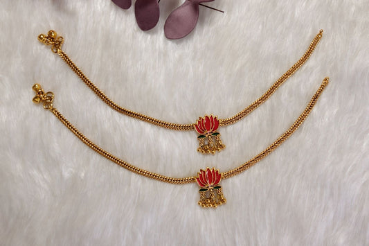 Lotus Anklet