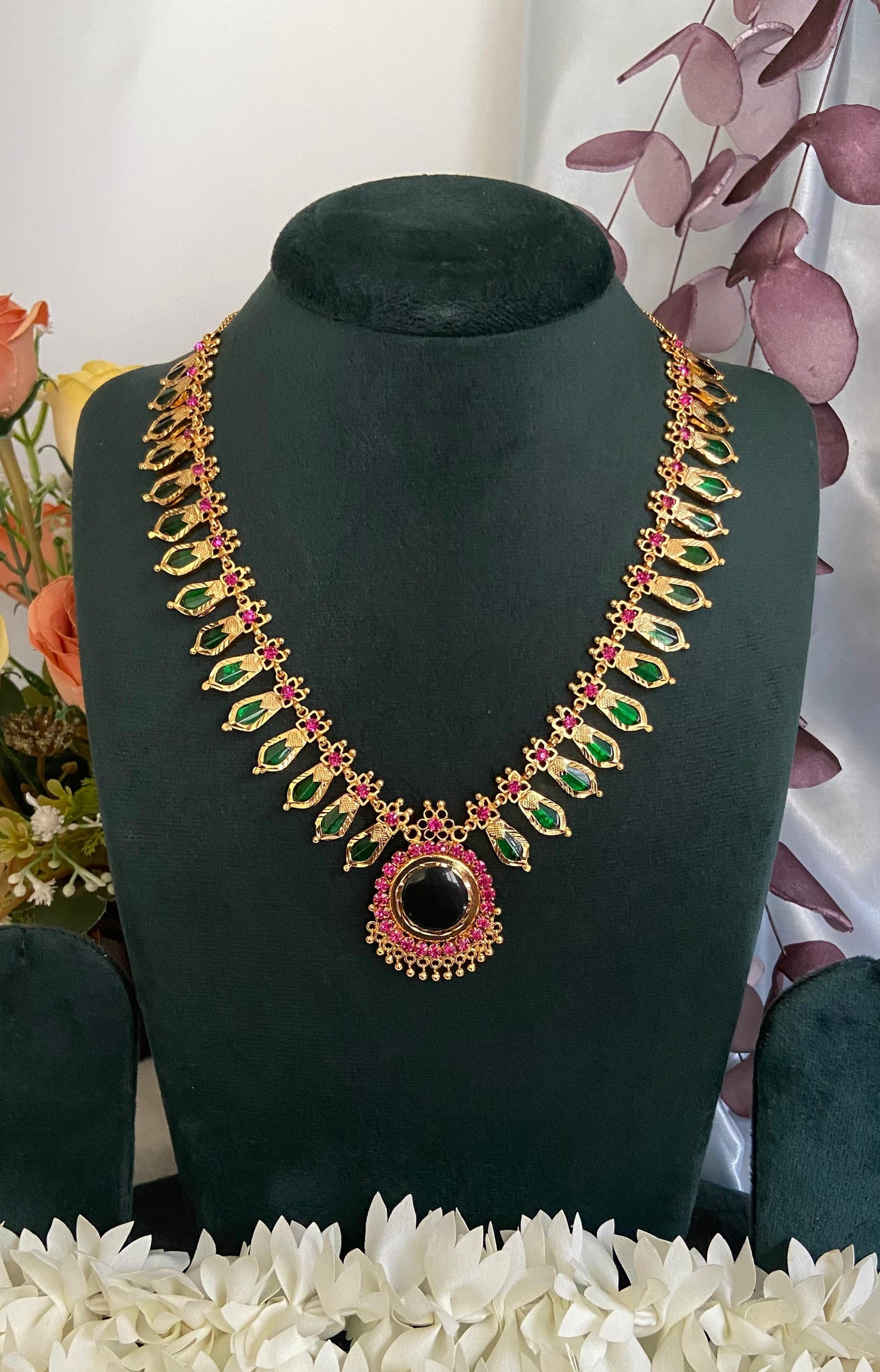 Premium Gold Plated Nagapadam Necklace