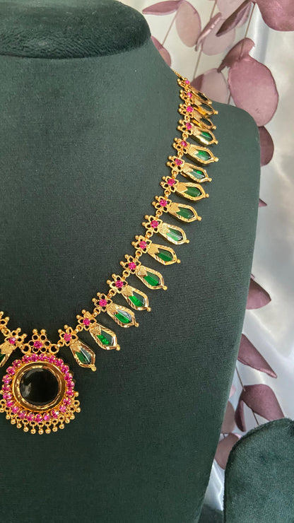 Premium Gold Plated Nagapadam Necklace