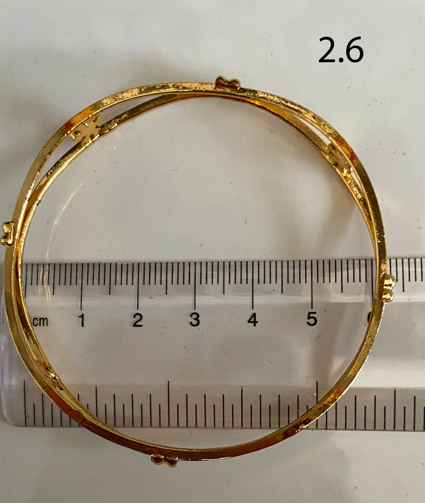Golden Flower Bangle
