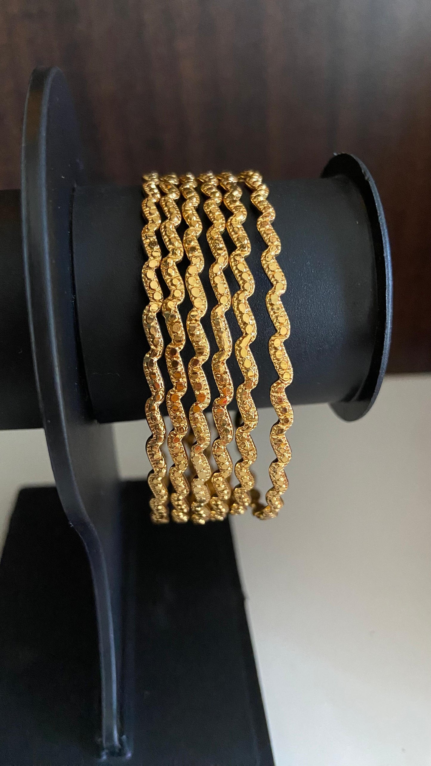 Zig Zag Design Kambi Vala Set