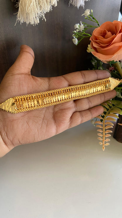 Gold Plated Single Line Elakathali