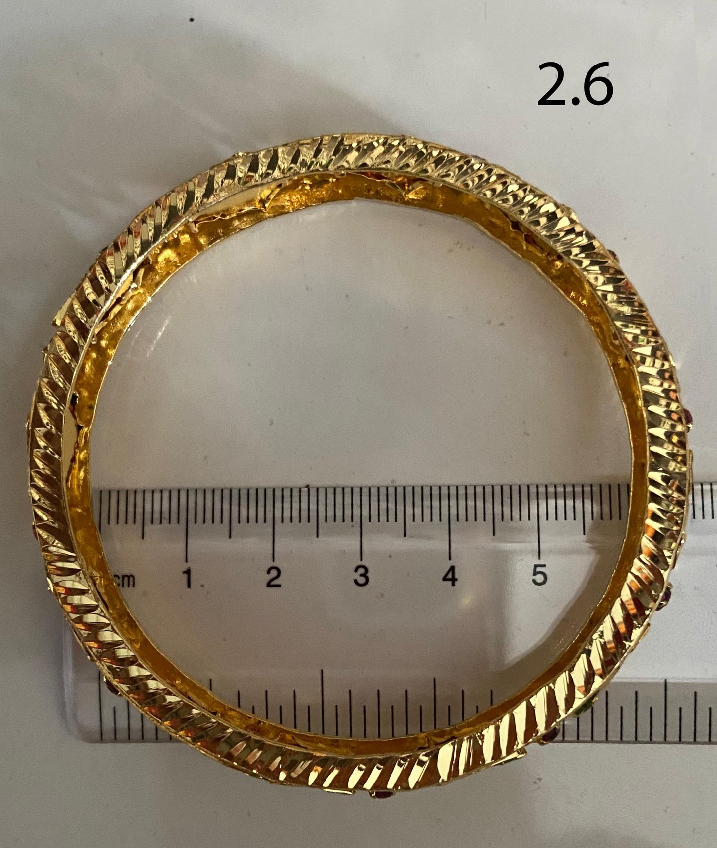 Gold Plated Nagapadam Bangle