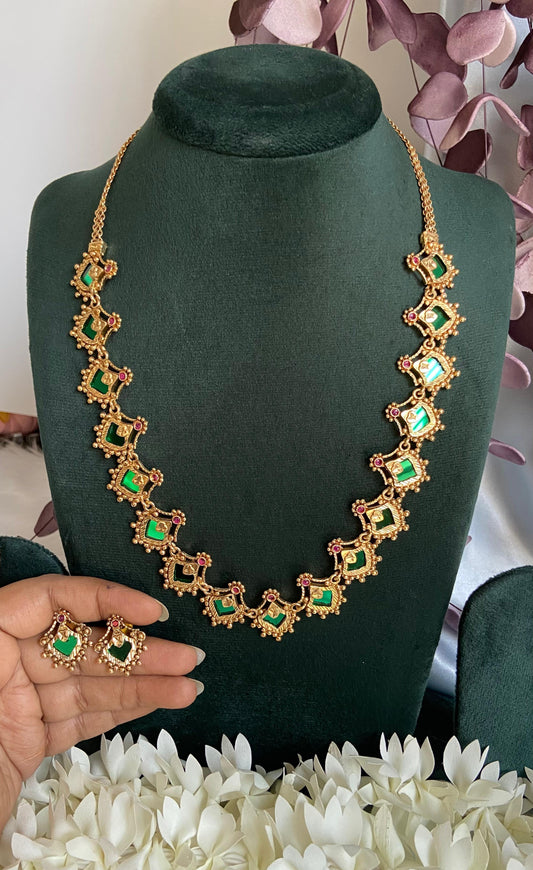 Antique Glass Palakka Haram
