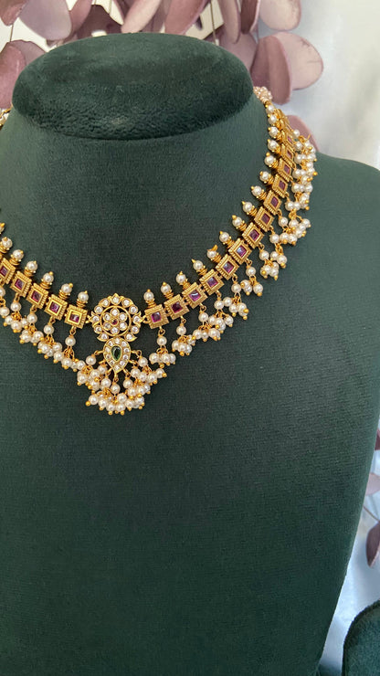 Guttapusalu Necklace Set