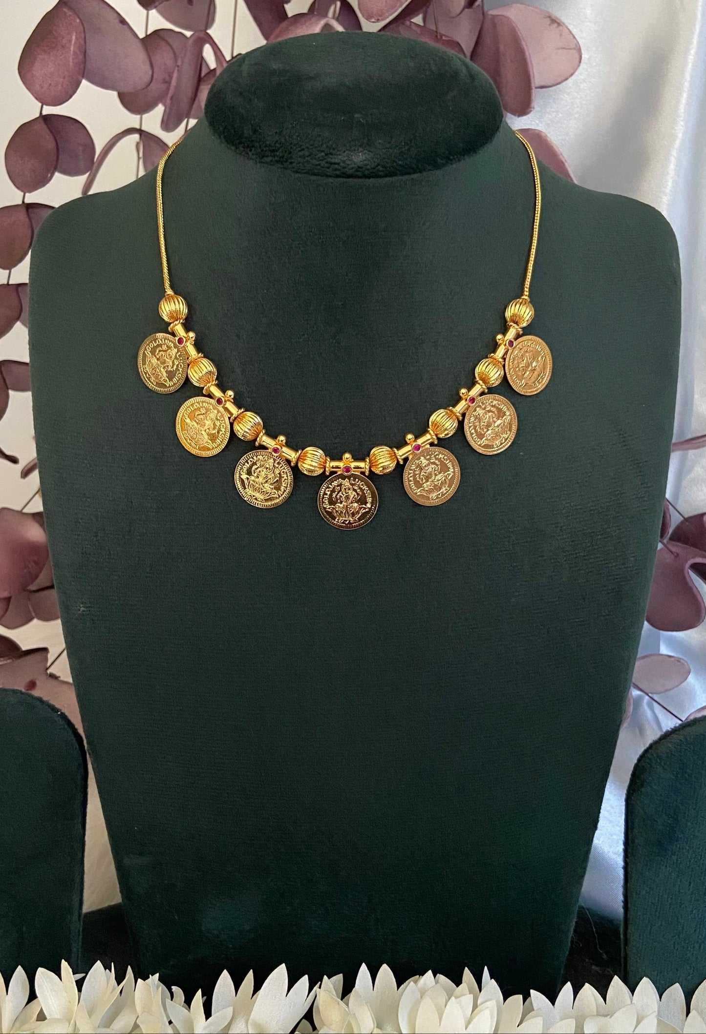 Raga Lakshmi Coin Necklace