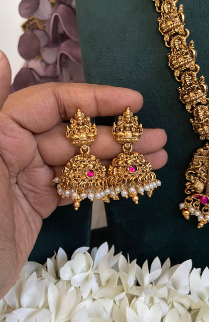 Antique Lakshmi Long Haram