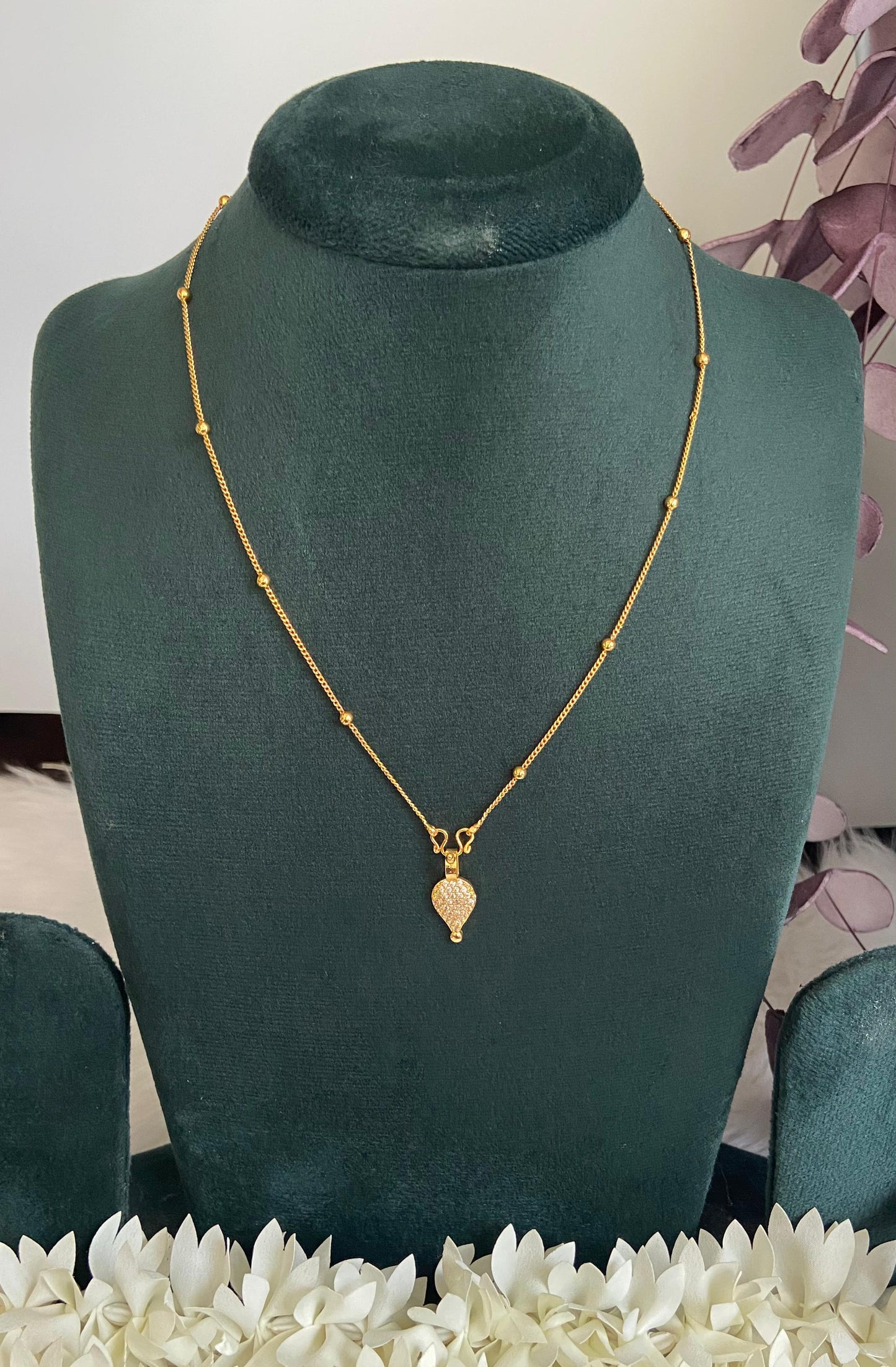 Sindhu Krishna Inspired Diamond Thali with Chain