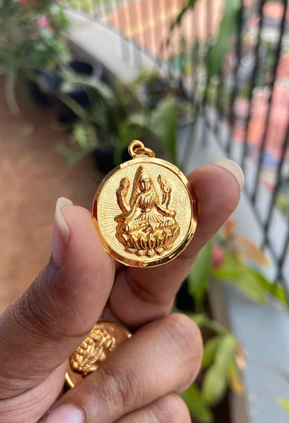 Lakshmi Coin Pendant