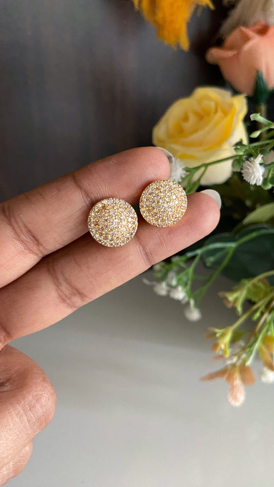 Diamond Look Alike Ear Stud