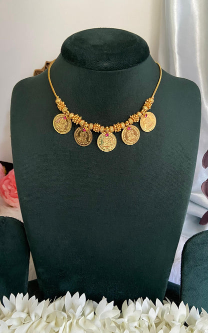 5 Big Coin Necklace