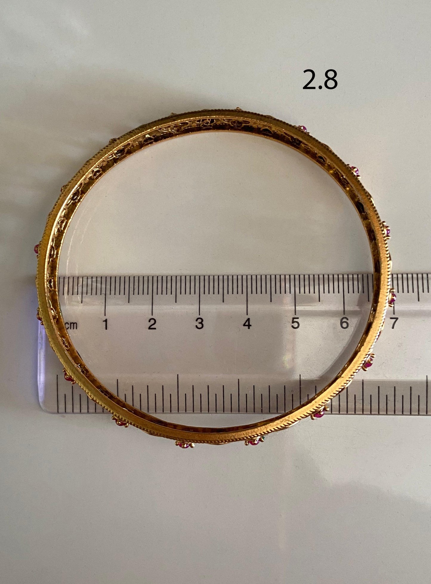 Antique Palakka Bangle Set