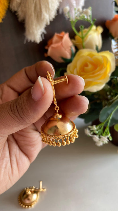 Gold Plated Palakka Jumka
