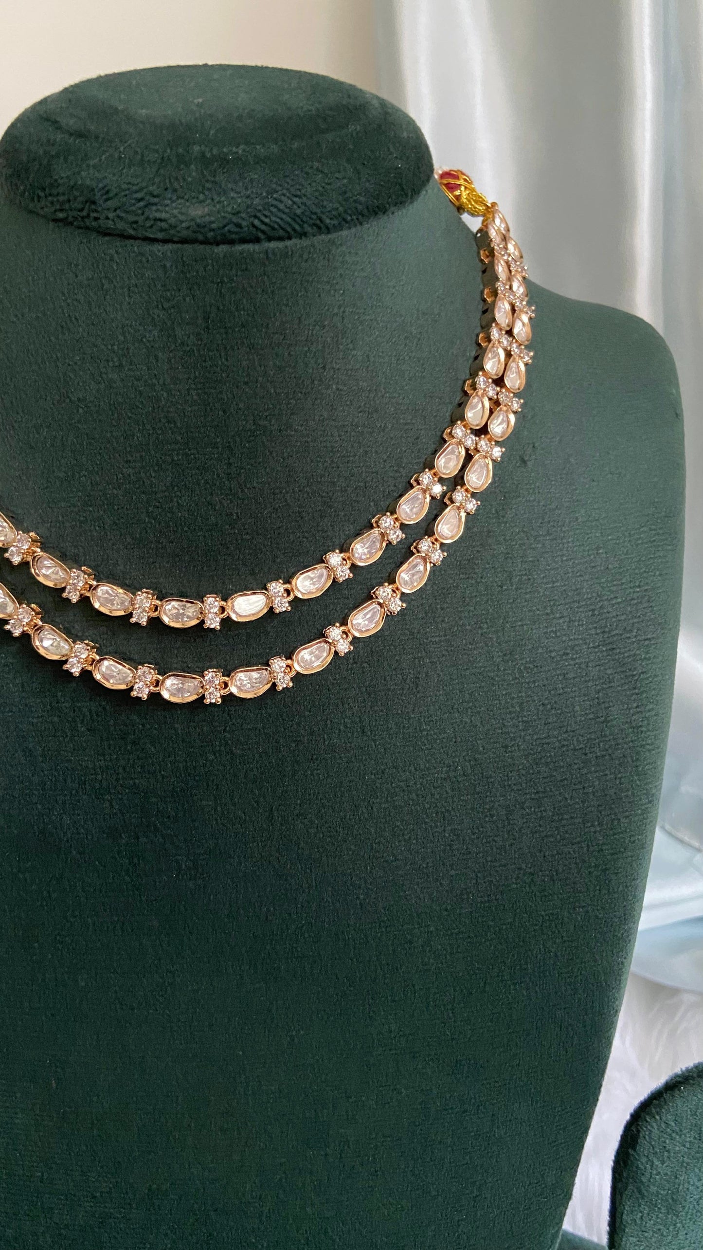Sitara Double Layer Kundan Set