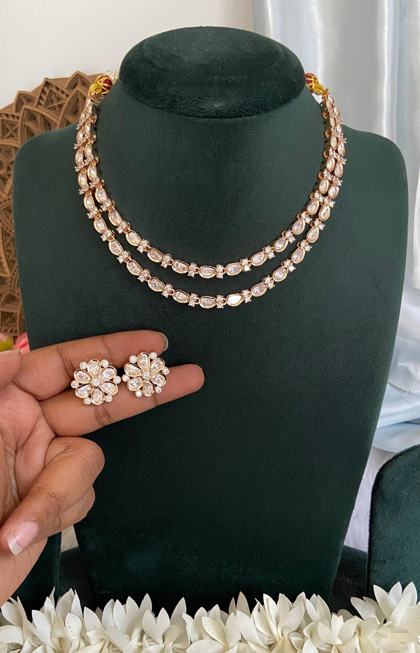 Sitara Double Layer Kundan Set