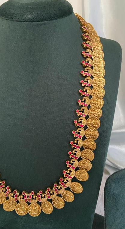 Charulatha Ruby Jadau Kundan Set