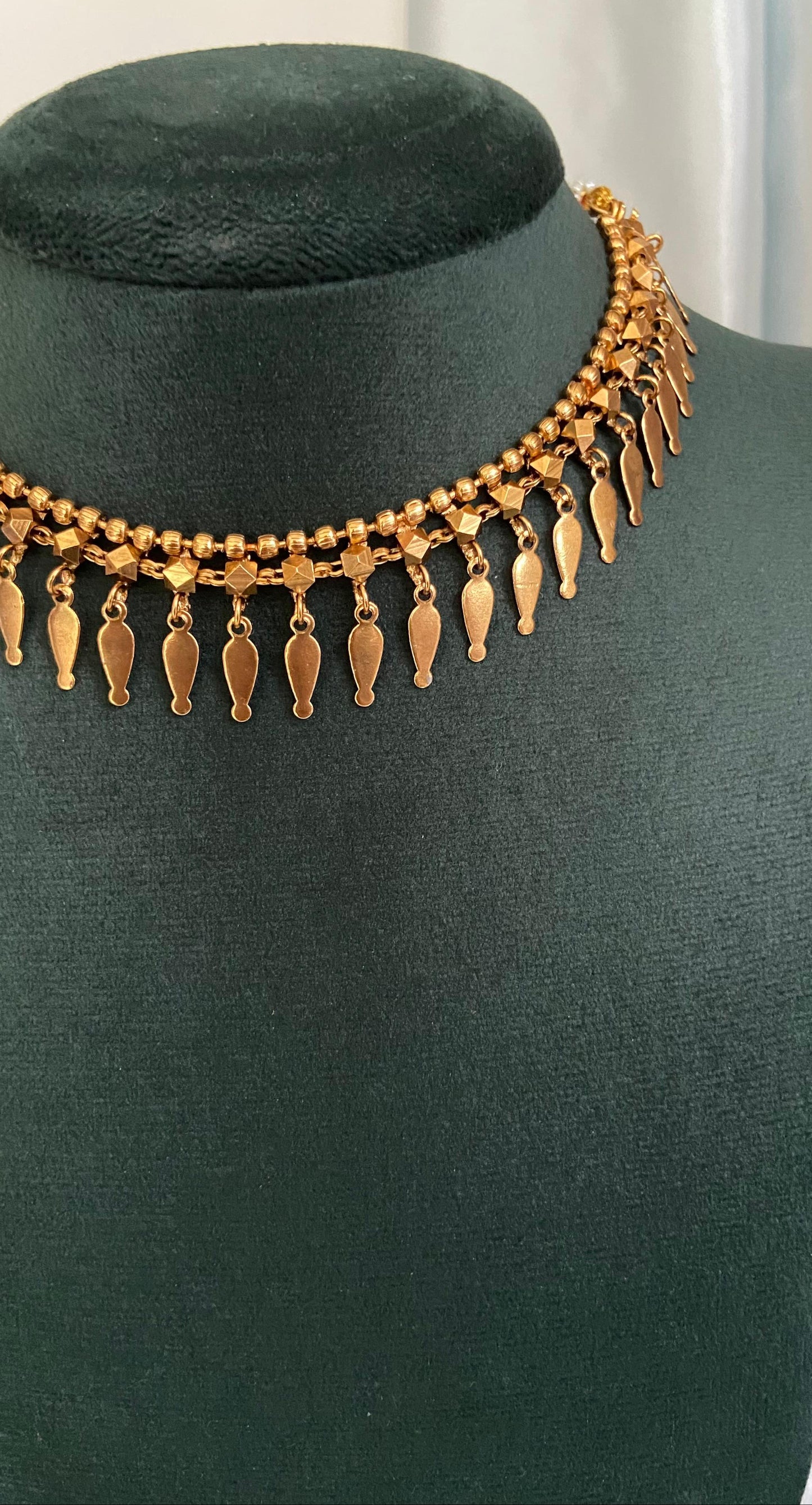 Antique Finish Hanging Long Elakathali