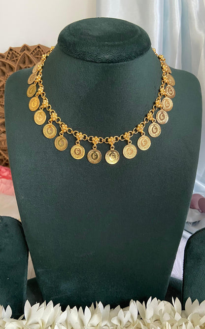 Regal Charm Non Idol Coin Necklace