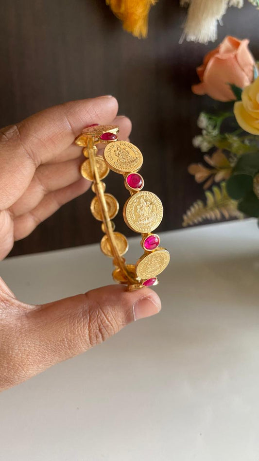 Premium Lakshmi Coin Bangles