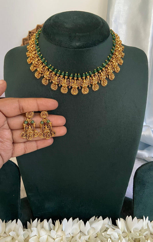 Indira Antique Necklace Set