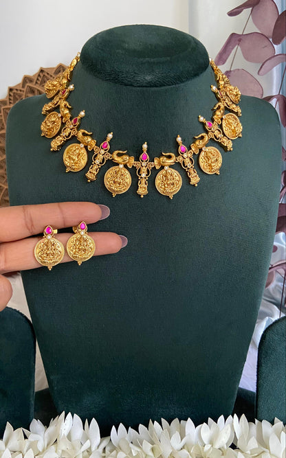Ehika Jadau Kundan Necklace Set