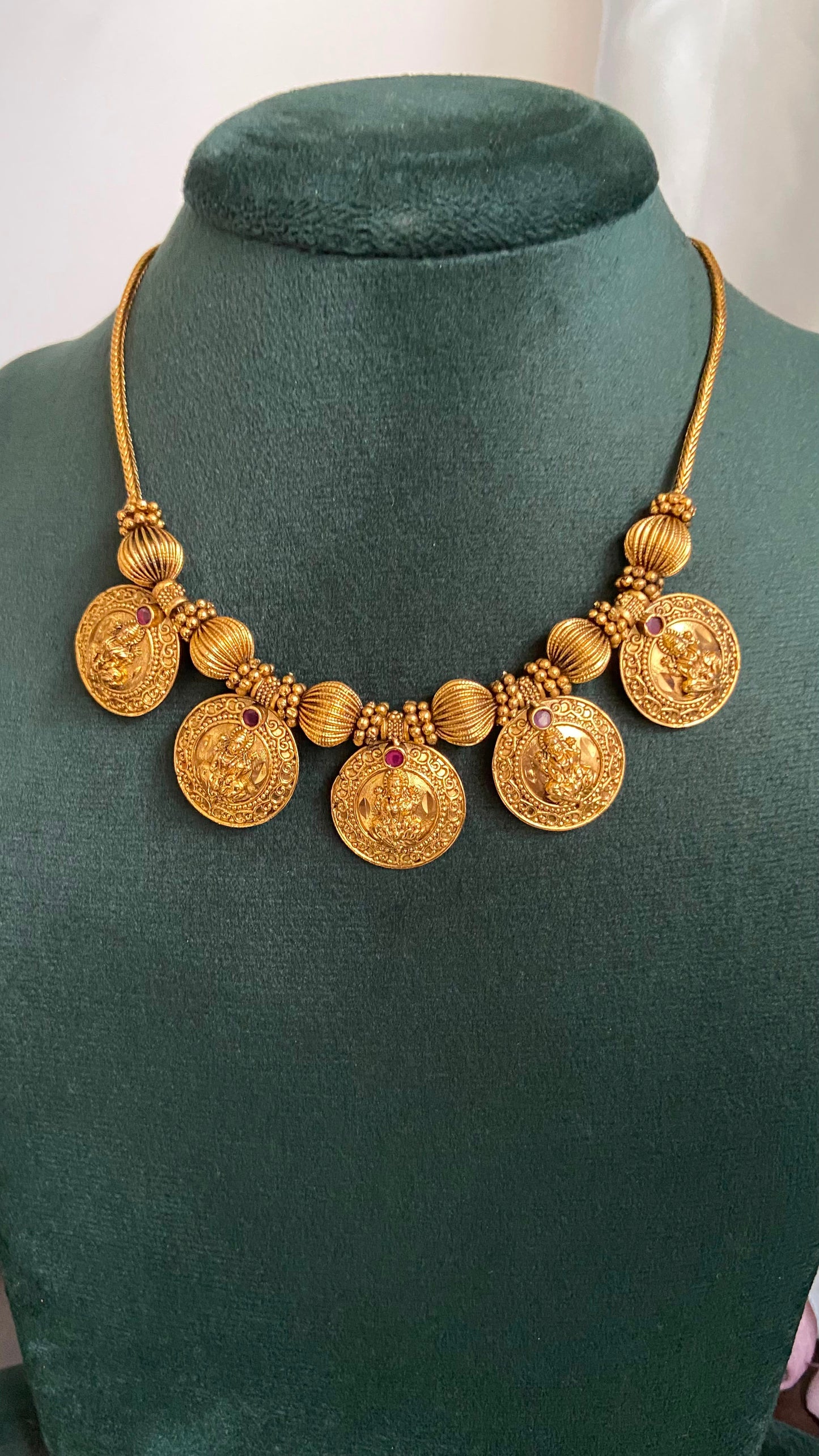 Bhadra Antique Lakshmi Necklace