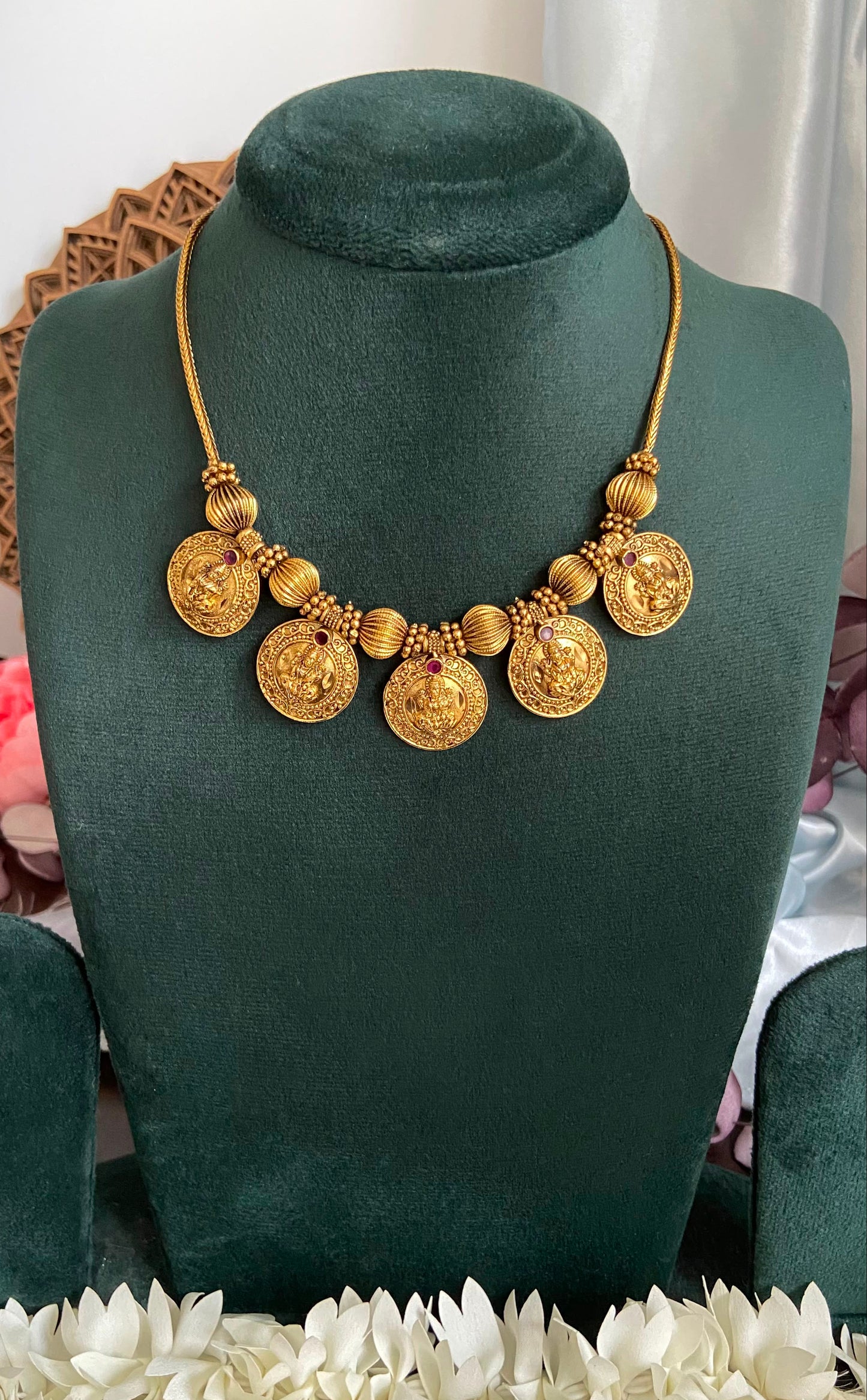 Bhadra Antique Lakshmi Necklace