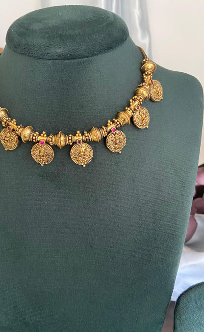 Bhama Antique Necklace Set