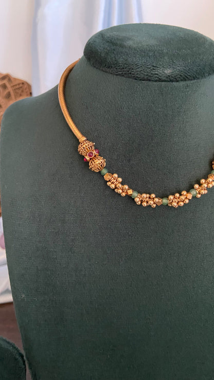 Rudra Hasli Necklace Set