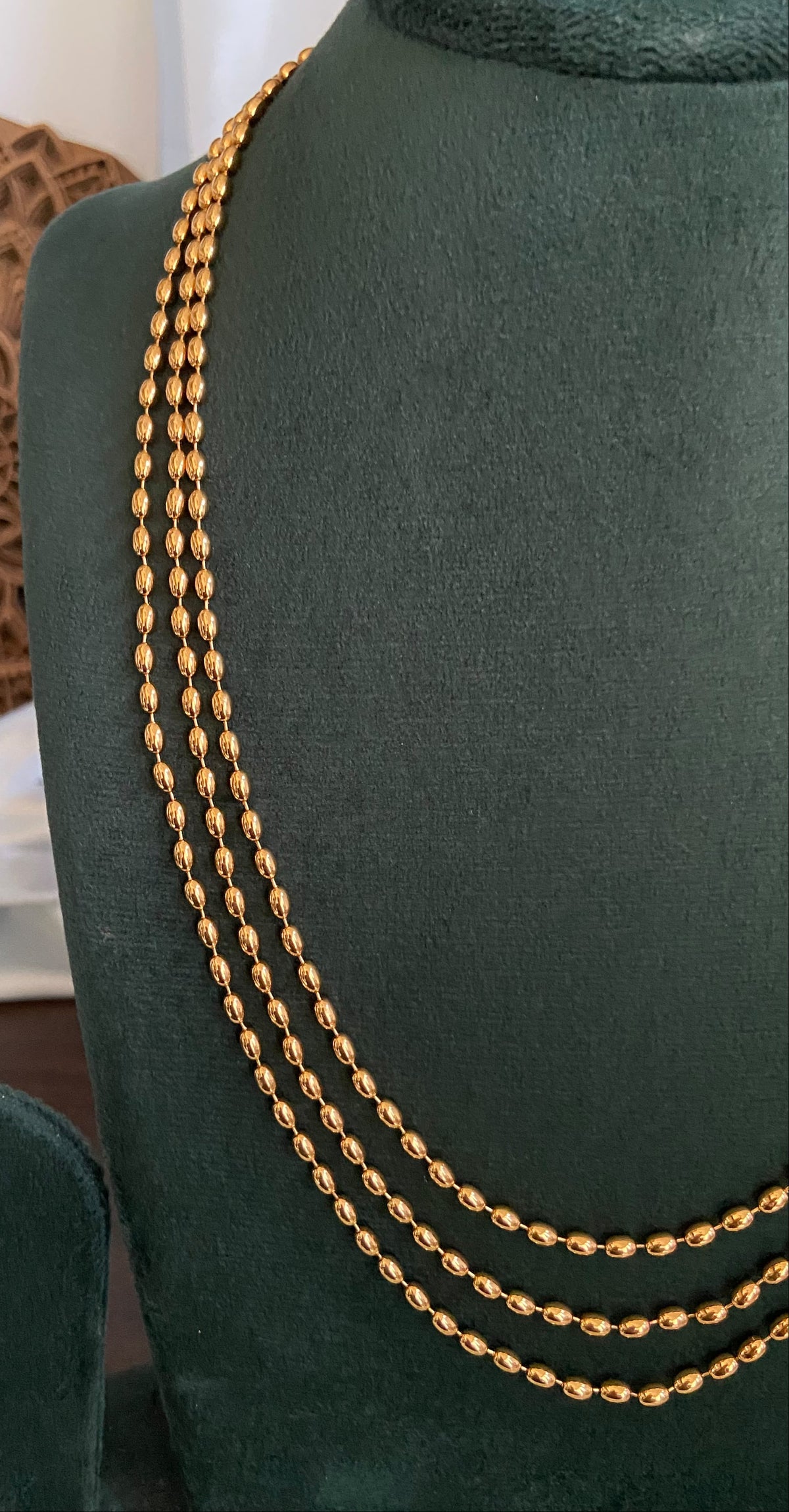 3 Layer Gothambu Mala Set
