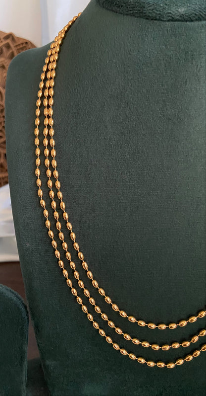 3 Layer Gothambu Mala Set