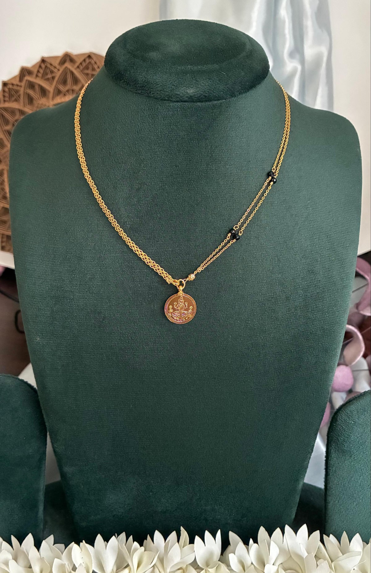 Rashmika Inspired Laskshmi Mangalsutra